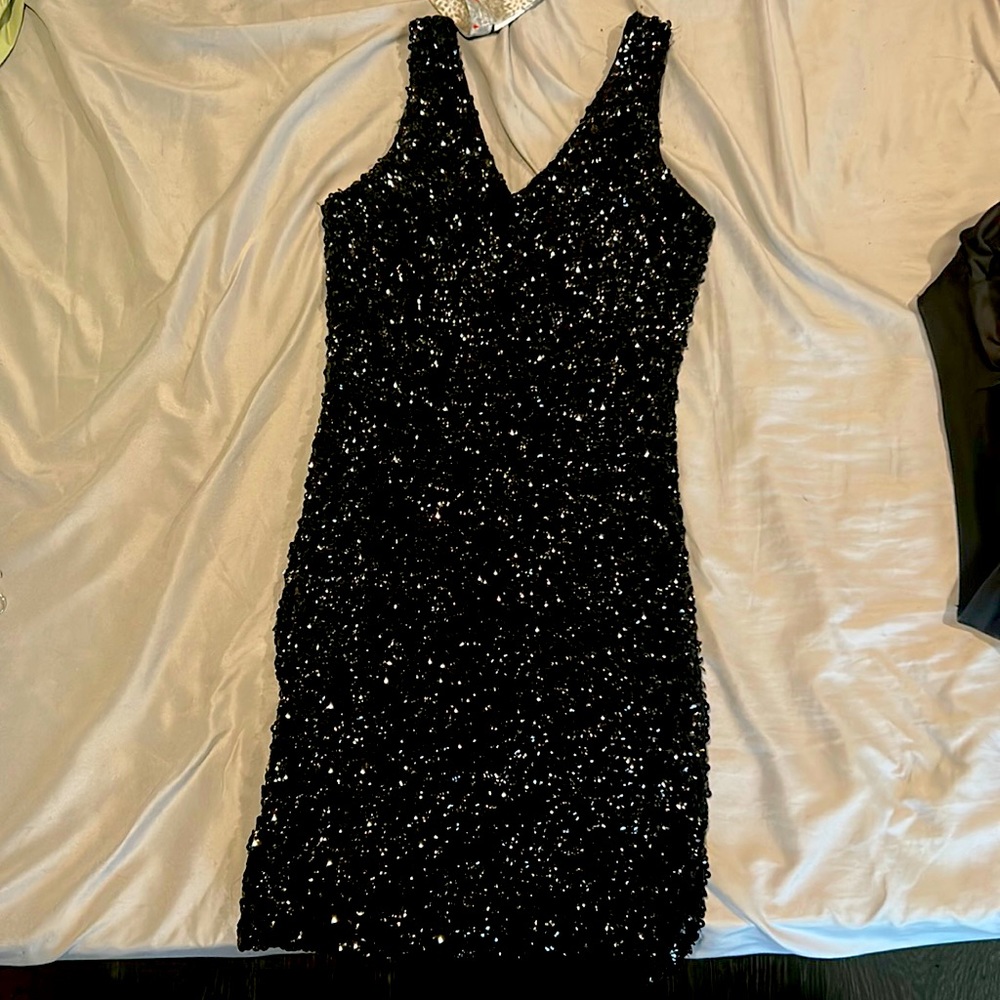 Formal dress black